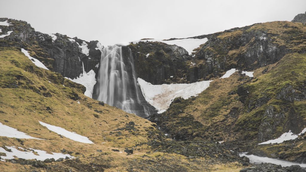 iceland waterfall