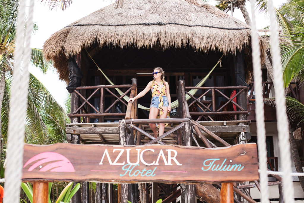 azucar hotel Tulum beach bungalow