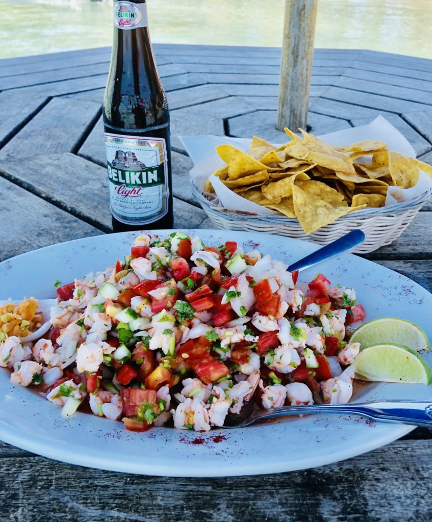 secret beach, belize, ambergris caye, ceviche, secret paradise beach bar